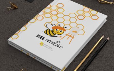 Bee Creative – Honeycomb Marketing Co. Hardback Journal