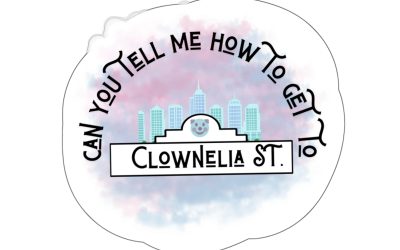 Take Me to Clownelia St. – Swiftie Kiss-Cut Stickers